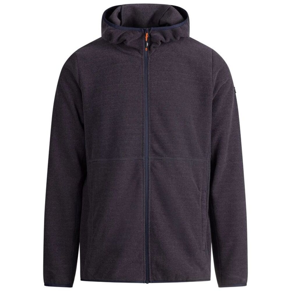 Trespass Mens Brian AT200 Full Zip Fleece Jacket / Charcoal